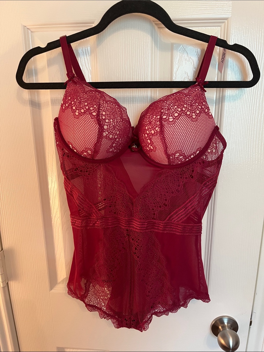 NWOT Daisy Fuentes Push Up Teddy